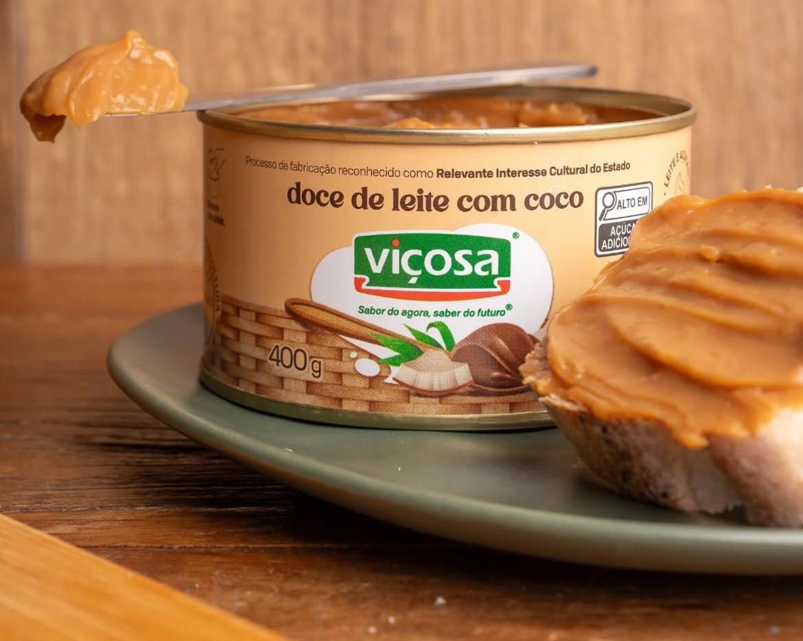 DOCE DE LEITE VIÇOSA COM COCO