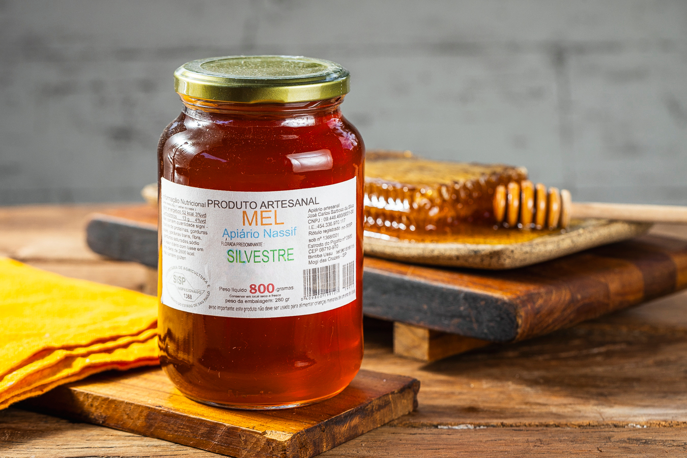 MEL ARTESANAL SILVESTRE APIARIO NASSIF