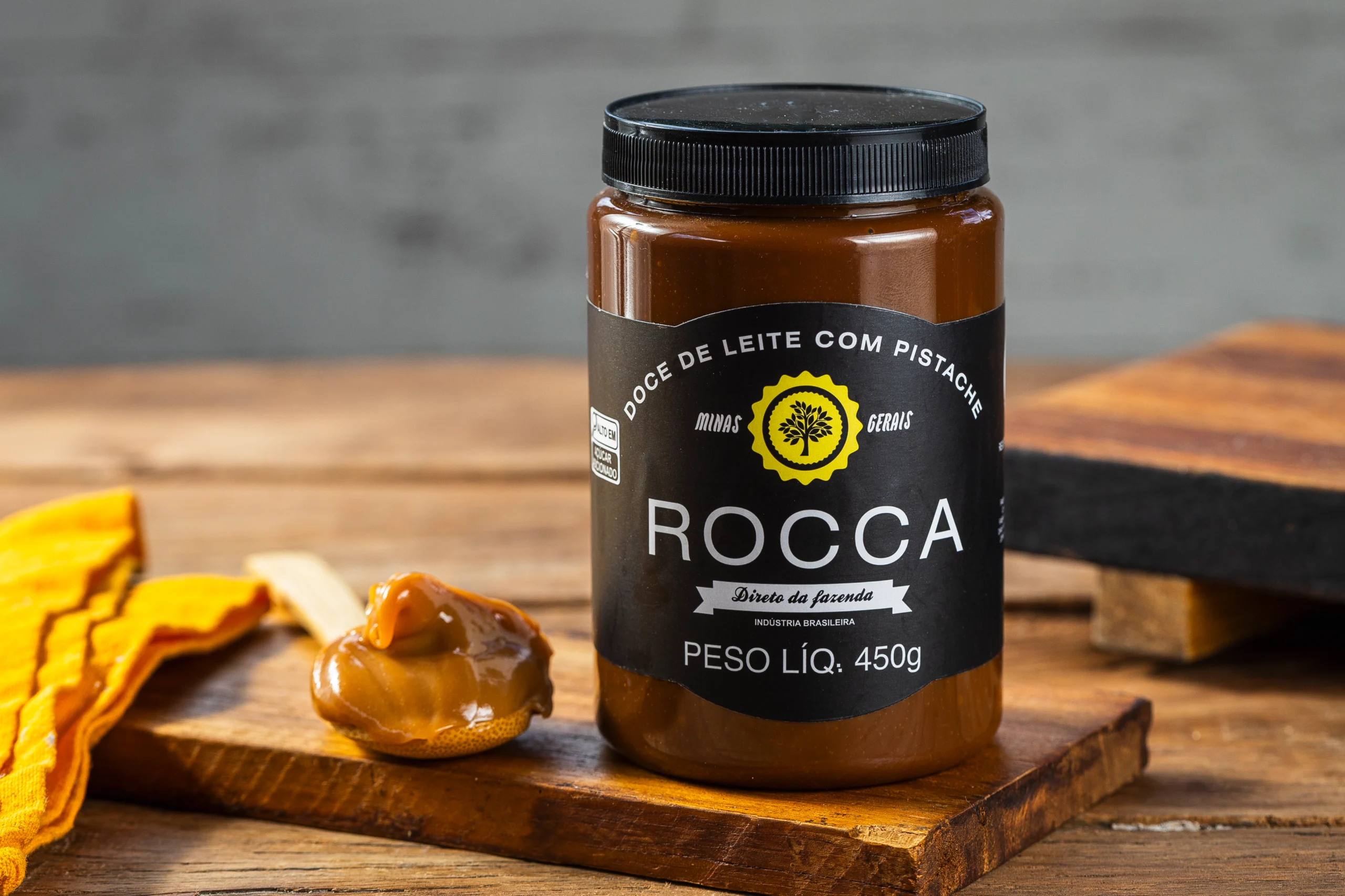 DOCE DE LEITE COM PISTACHE ROCCA