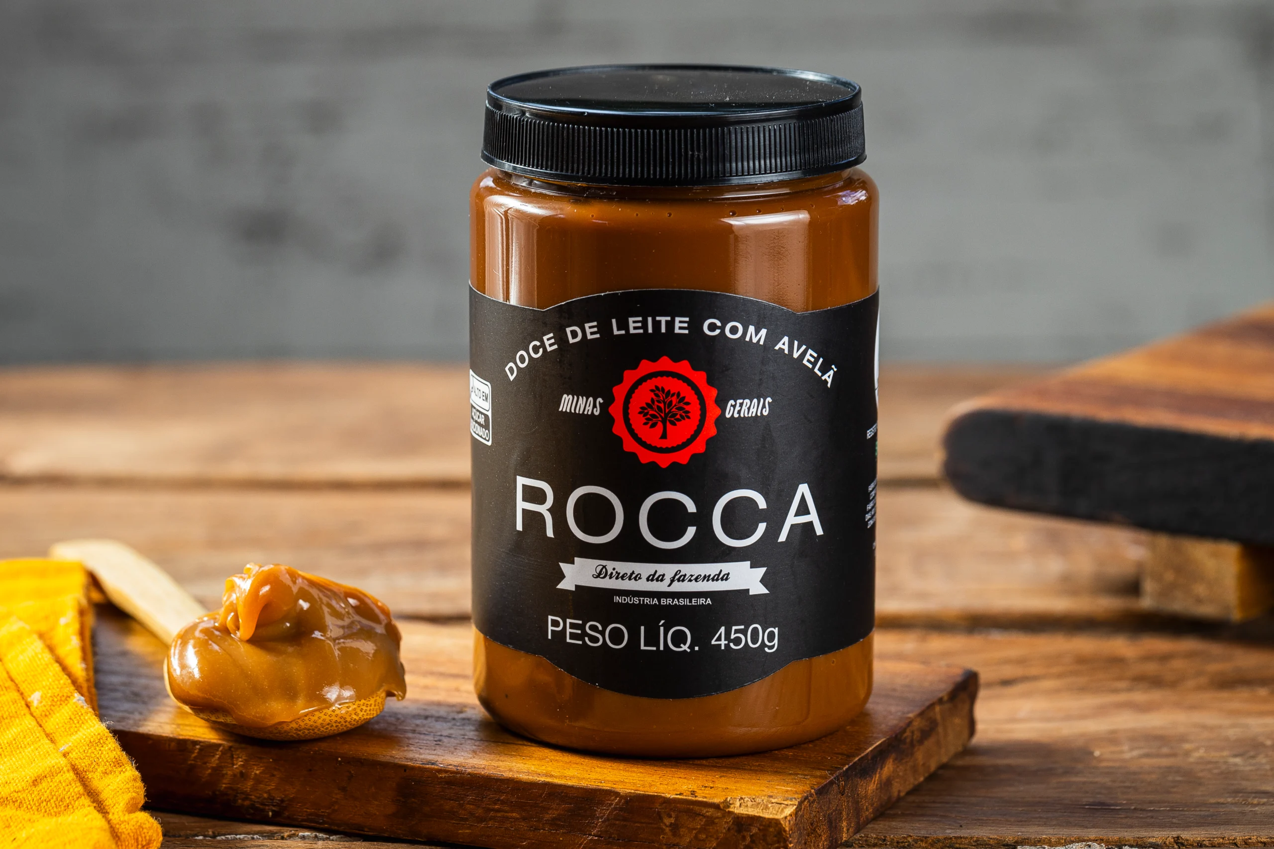 DOCE DE LEITE  COM AVELÃ ROCCA