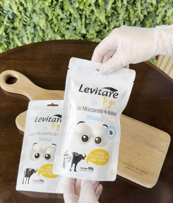 QUEIJO LEVITARE TO GO BOLINHA MOZZARELLA DE BUFALA