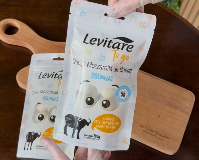 LEVITARE - QUEIJO MOZZARELLA DE BÚFALA