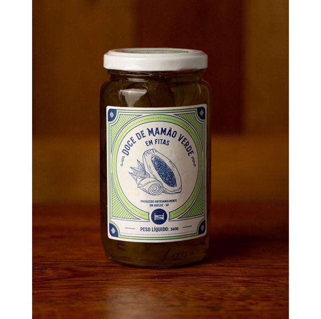 DOCE DE MAMÃO VERDE