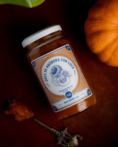 Doce de abóbora com coco